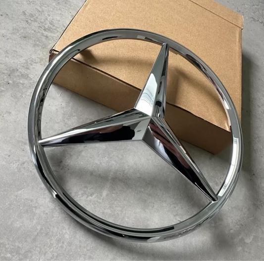 FITS Mercedes Glc Gle Gls Ml Chrome Star Front Grill Badge A0008880160