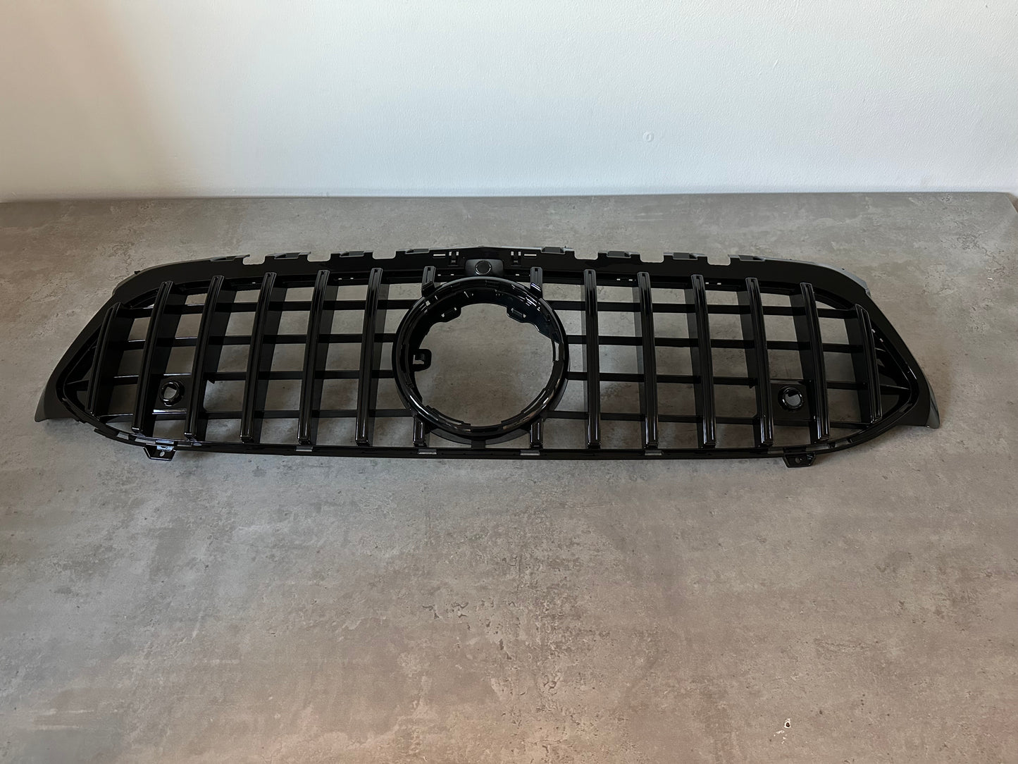 MERCEDES A CLASS W177 GRILLE GLOSS BLACK PANAMERICANA GT FRONT GRILLE