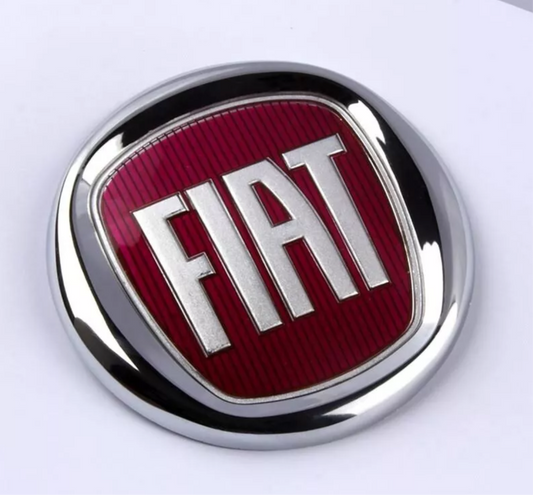 FITS FIAT GRANDE, PUNTO, 500, PONDA BUMPER GRILL BADGE 95MM FRONT, NOT FOR REAR