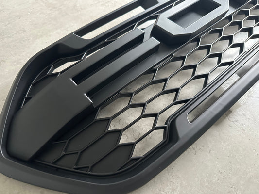 Fits Ford Transit Custom 2018-2023 Trail Raptor Front Grill Matte Black