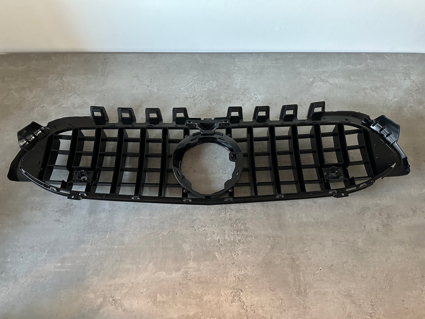 MERCEDES A CLASS W177 GRILLE GLOSS BLACK PANAMERICANA GT FRONT GRILLE